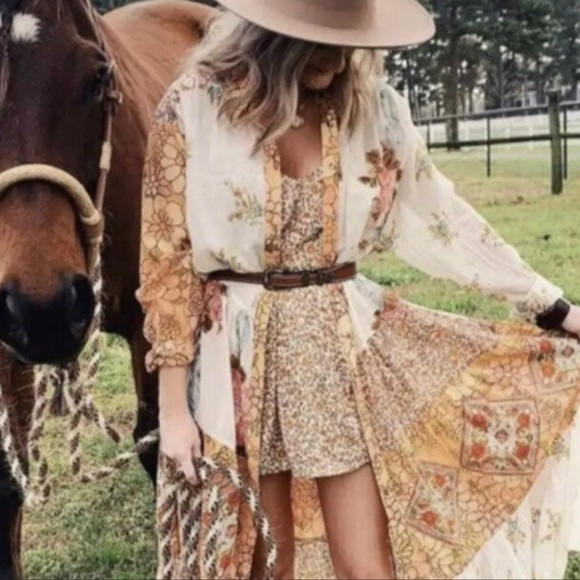 FREE PEOPLE DAYS OF DITZIES MAXI (L) - Picture 10 of 17